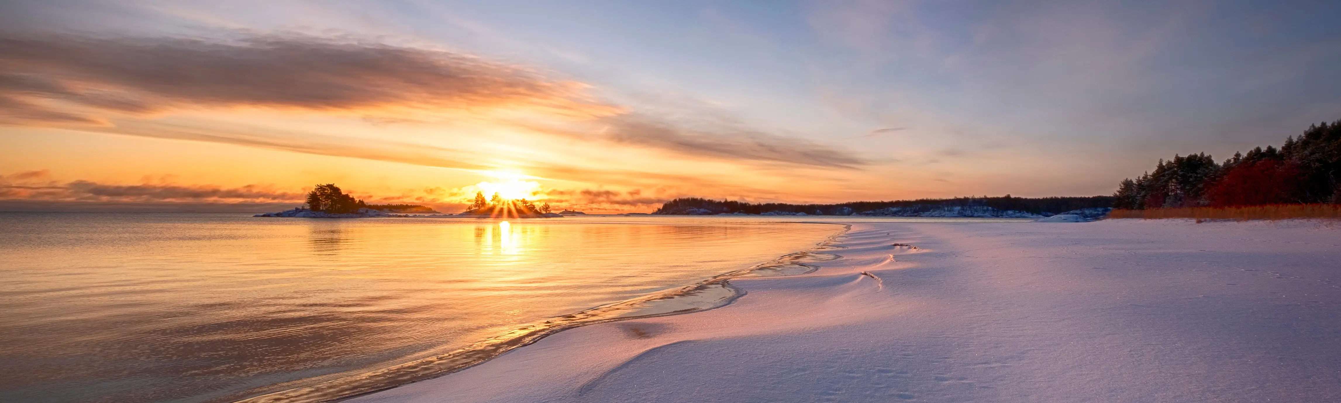 A calm, balanced golden-hour moment conveying clarity