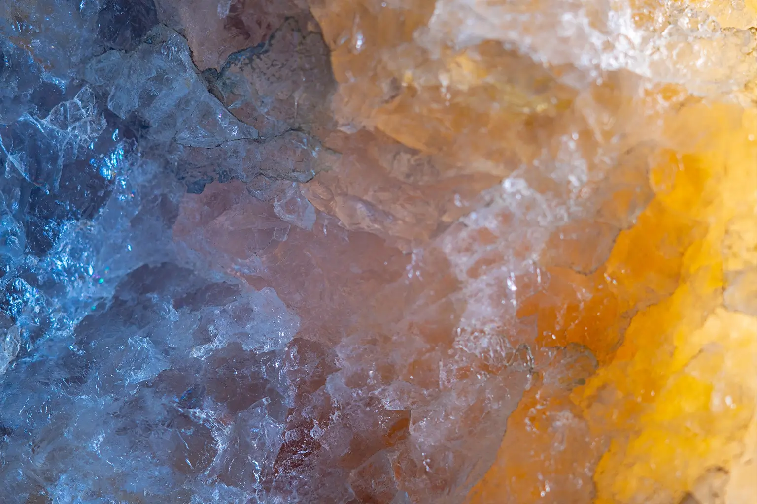 Aerial view of the Great Salt Lake with mineral-rich water and shoreline textures